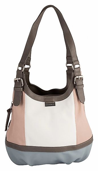 TOM TAILOR Shopper "Juna" aus soft genarbtem ledrigen Material mit glänzend günstig online kaufen