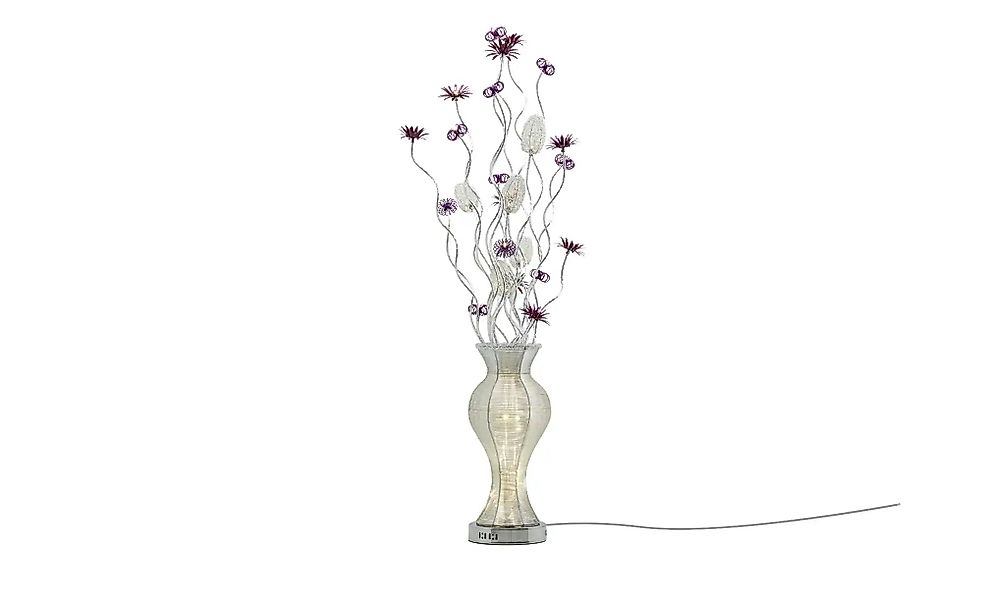 KHG LED-Stehleuchte  Vasenform   ¦ silber ¦ Maße (cm): B: 30 H: 130 T: 25.0 günstig online kaufen