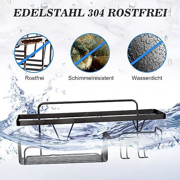 DOPWii Duschablage 2er Set Duschablage ohne günstig online kaufen