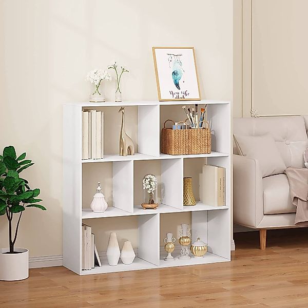 EUGAD Bücherregal, 1-tlg., Würfelregal mit 7 günstig online kaufen