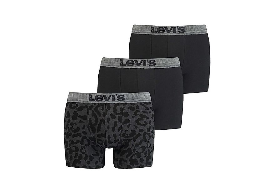 Levi's® Boxershorts LEVIS Men Giftbox Leopard Boxer Brief 3P (3-St) günstig online kaufen
