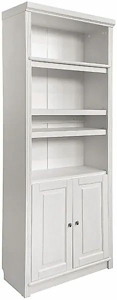 Home affaire Bücherregal »Soeren« aus massiver Kiefer, Höhe 220 cm, mit 2 H günstig online kaufen