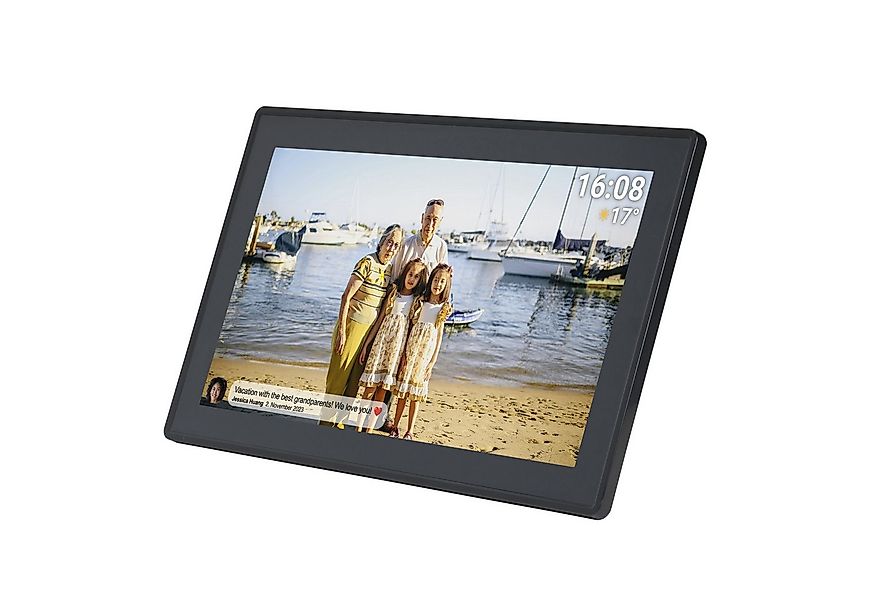 Denver Digitaler Bilderrahmen (XXL Fotorahmen mit WLAN und Frameo App, Micr günstig online kaufen