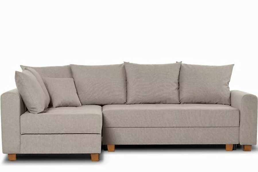 KONSIMO® Ecksofa REVO Ecksofa mit 2 bettkasten, mit universelle Ottomane, K günstig online kaufen