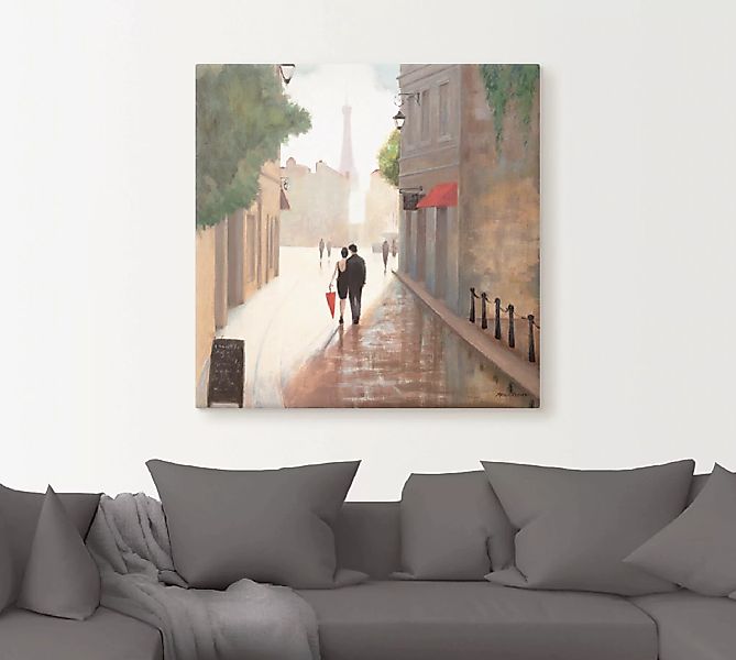 Artland Wandbild "Paris Romanze I", Frankreich, (1 St.) günstig online kaufen