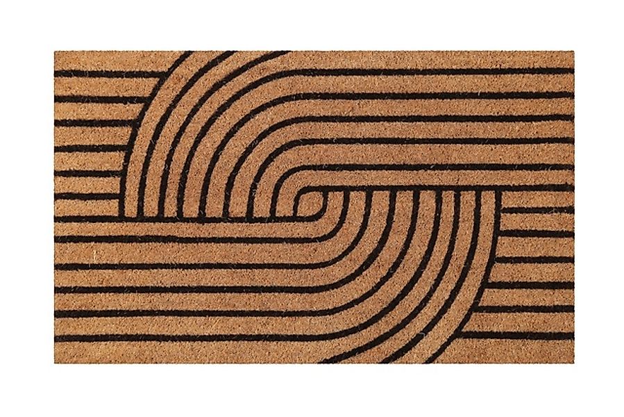 Wecon home Fußmatte »Modern Mania«, rechteckig, 18 mm Höhe, nachhaltig, rut günstig online kaufen