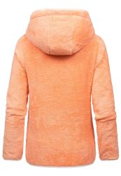REPUBLIX Kapuzenpullover CAROL Damen Teddy Sweatjacke günstig online kaufen