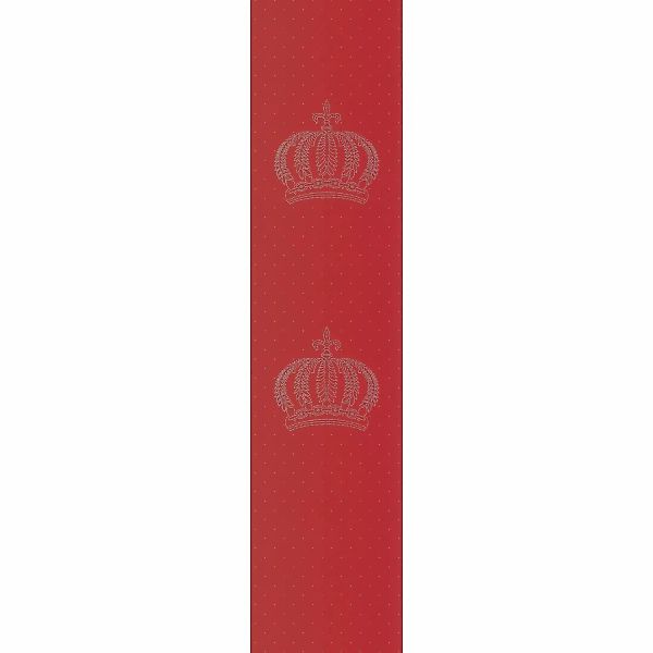 Marburg Vliestapete Ornamental Kronen Rot 3,3 m x 0,70 m FSC® günstig online kaufen