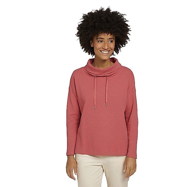 Tom Tailor Structure Sweatshirt 2XL Cozy Pink günstig online kaufen