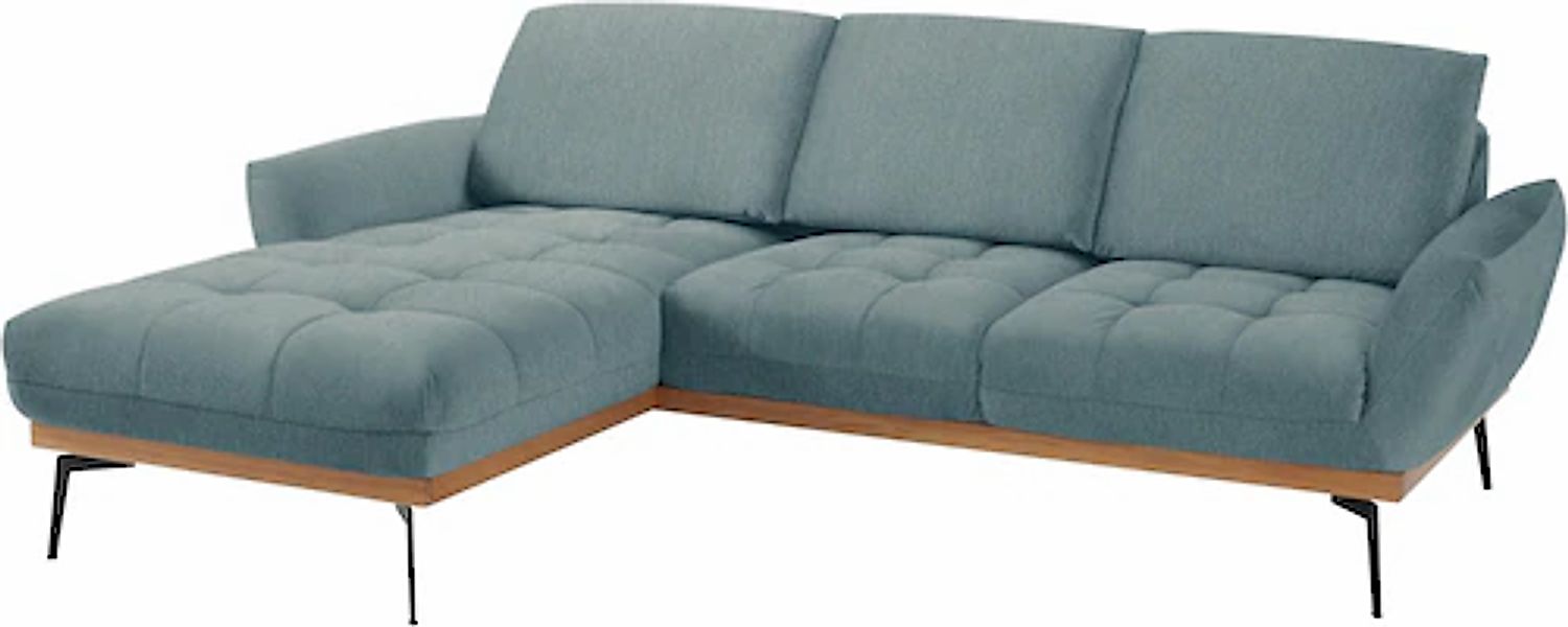 exxpo - sofa fashion Ecksofa »Palic, inkl. Rückenverstellung, bequem, elega günstig online kaufen