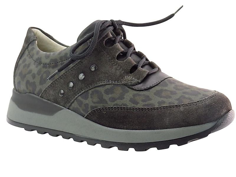 Waldläufer Vel.Leop.asphalt Schnürschuh günstig online kaufen