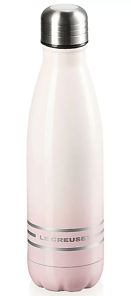 Le Creuset Trinkflasche Edelstahl Isolierflasche Shell Pink 500ml günstig online kaufen