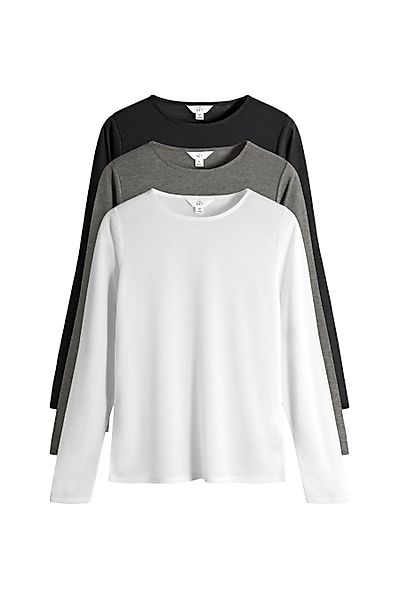 The Set Langarmshirt The Set Transparente günstig online kaufen