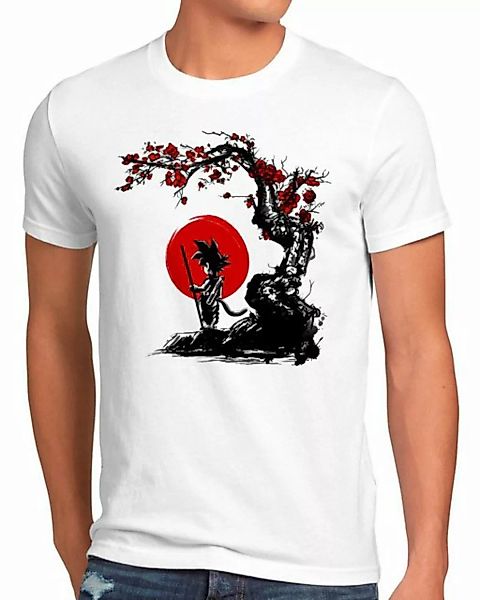 style3 Print-Shirt Herren T-Shirt Dragon Sunset super dragonball z gt songo günstig online kaufen