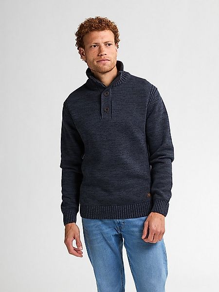 Petrol Industries Troyer Kragen mit Reiß- und Knopfverschluss günstig online kaufen