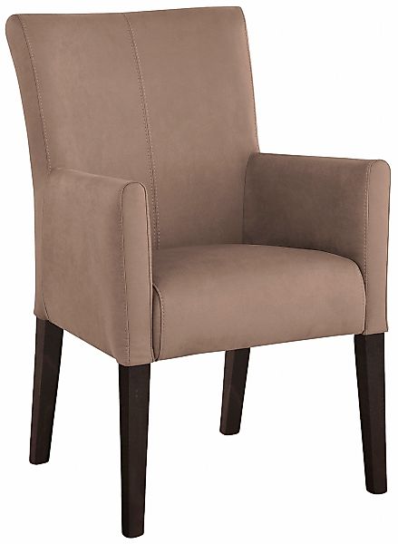 Home affaire "King" () Polsterstuhl, Armlehnstuhl, Gestell Massivholz günstig online kaufen