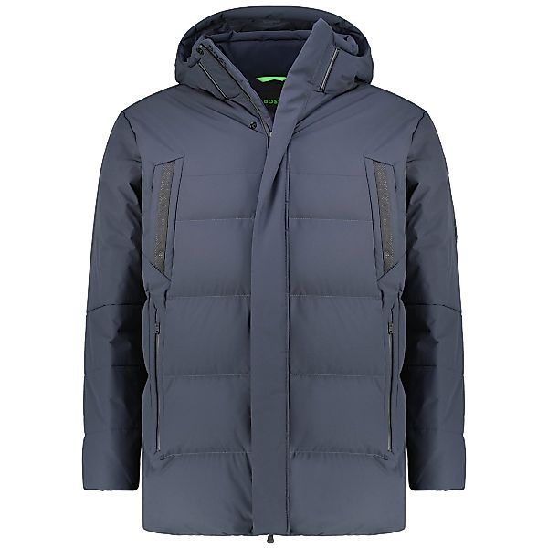 BOSS Wattierter Parka, wasserabweisend Farbe dunkelblau Größe: 5XL günstig online kaufen