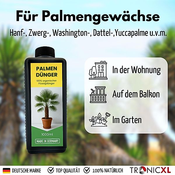 TronicXL Spezialdünger Hanfpalmendünger 5L Dünger Palmendünger günstig online kaufen