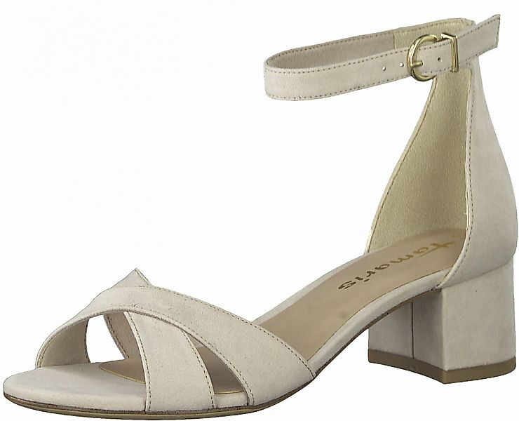 Tamaris Sandalette, Blockabsastz, Sommerschuh, Riemchensandale mit Kreuzban günstig online kaufen