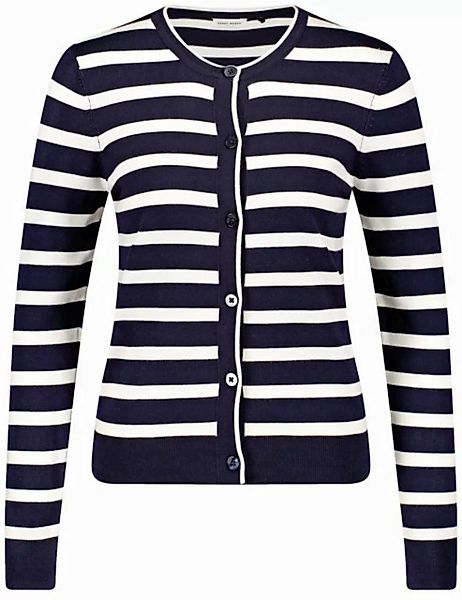 GERRY WEBER Cardigan Geringelter Cardigan aus nachhaltigem Material günstig online kaufen