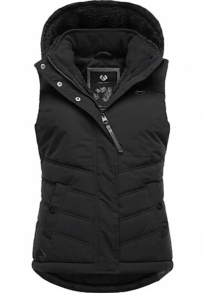 Ragwear Steppweste "Hesty", Wasserdichte Outdoor-Weste mit abnehmbarer Kapu günstig online kaufen