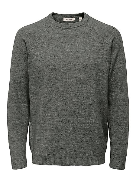 ONLY & SONS Rundhalspullover "ONSTHOMAS REG CREW NECK KNIT - OTL" günstig online kaufen
