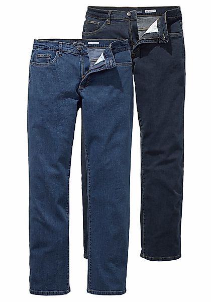 Arizona Stretch-Jeans "John" Packung, 2 Stk. tlg. gerade Beinform, niedrige günstig online kaufen