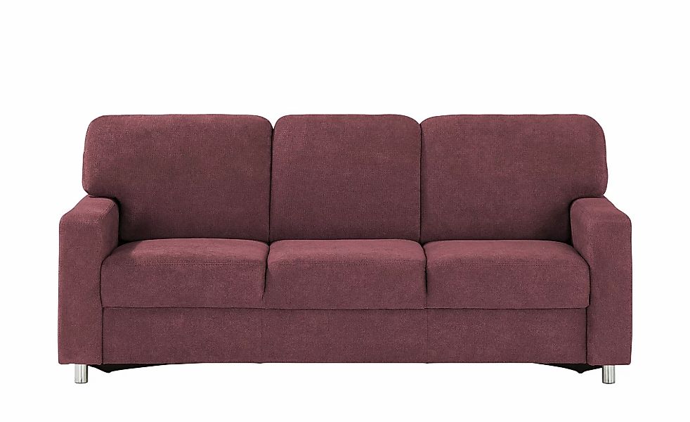 smart Sofa  Valencia ¦ rot ¦ Maße (cm): B: 212 H: 90 T: 93.0 Polstermöbel > günstig online kaufen