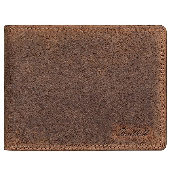 Benthill Geldbörse Herren Echt-Leder Geldbeutel RFID Großes Portemonnaie Mä günstig online kaufen