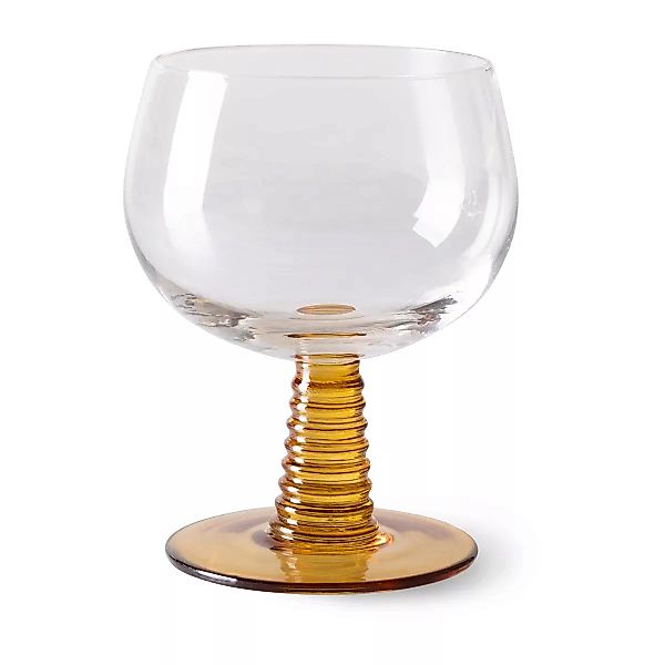 Swirl Weinglas niedrig Ochre günstig online kaufen