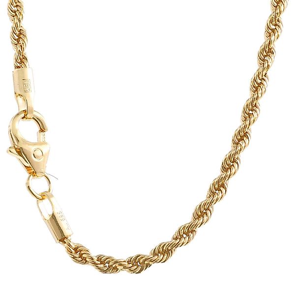 HOPLO Goldkette Goldkette Kordelkette Länge 50cm günstig online kaufen