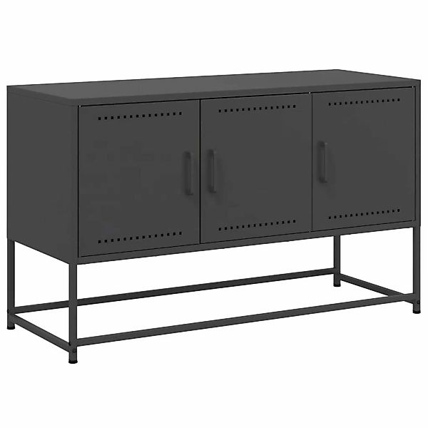 VidaXL TV-Schrank Schwarz 100,5x39x60,5 cm Stahl  Modell 1 günstig online kaufen