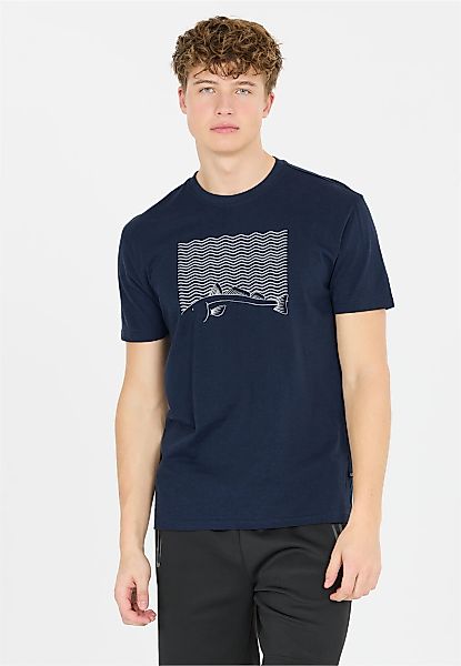 CRUZ T-Shirt "Gander", aus atmungsaktiver Baumwolle mit modischem Print günstig online kaufen