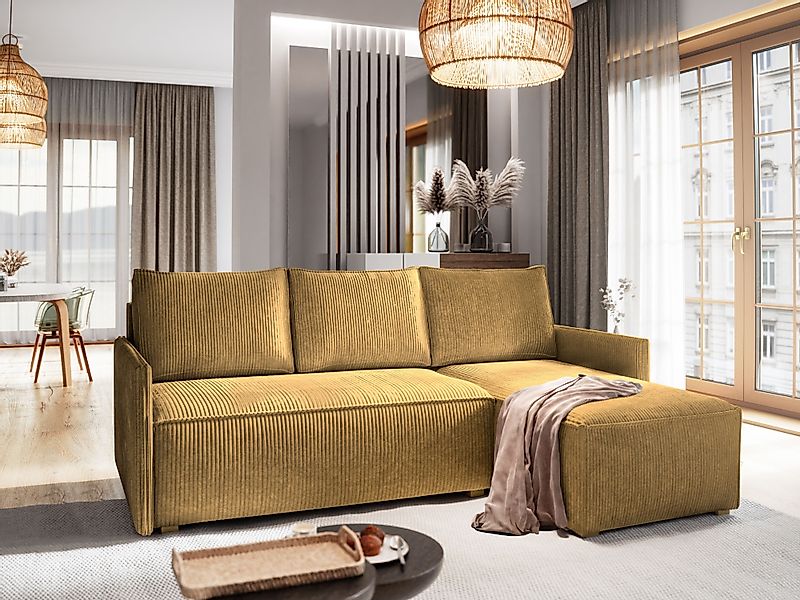 Masseno Ecksofa PERUSI mit Schlaffunktion L-Form, günstig online kaufen