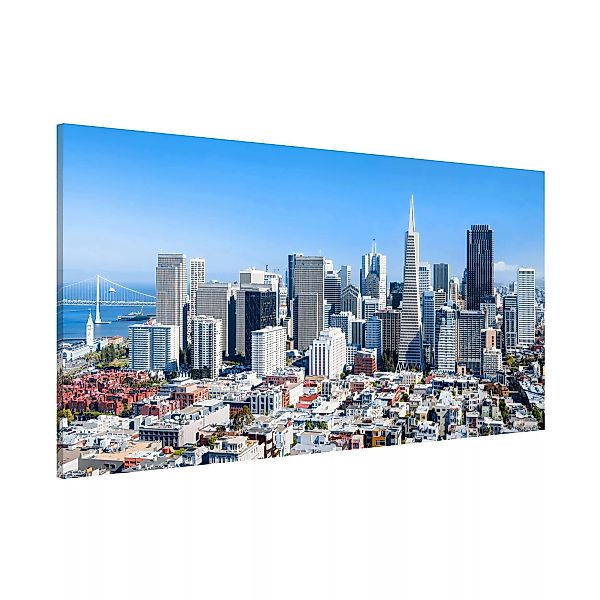 Magnettafel San Francisco Skyline günstig online kaufen