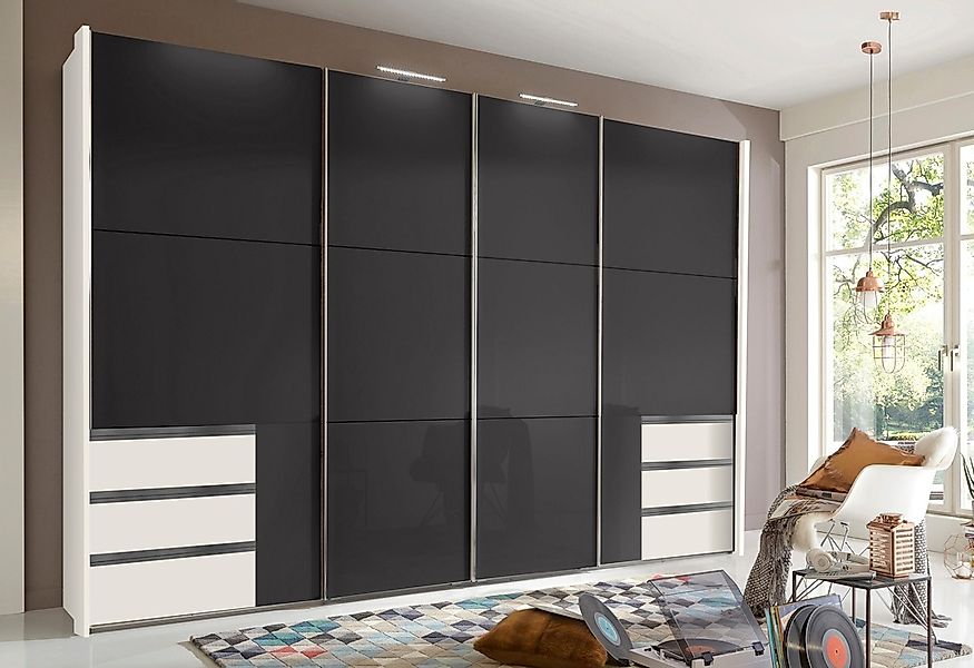 Wimex Schwebetürenschrank "Level by fresh to go", mit Glastüren und Synchro günstig online kaufen