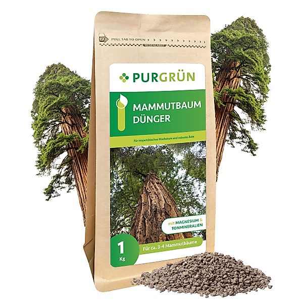 Purgrün Gartendünger Purgrün Mammutbaum Dünger, NPK günstig online kaufen