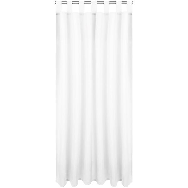 Bestlivings Vorhang mit Schlaufen, moderne Microfaser-Gardine günstig online kaufen