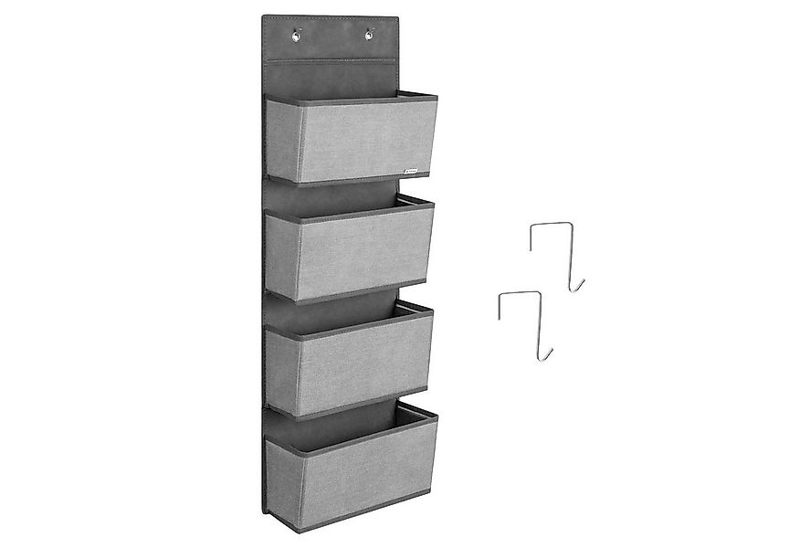 Navaris Hängeregal Hängeorganizer mit 4 Fächern - für jede Tür geeignet - g günstig online kaufen