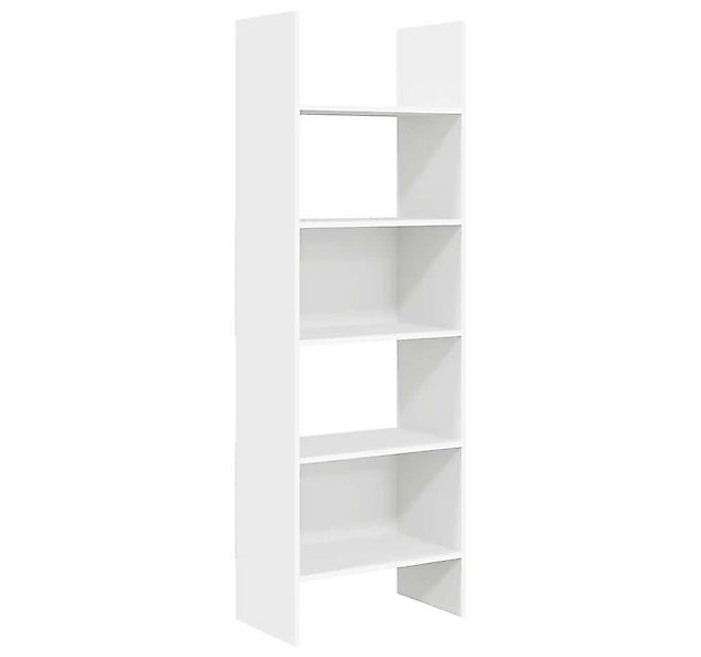 vidaXL Bücherregal Bücherregal Weiß 60x35x180 cm Holzwerkstoff, 1-tlg. günstig online kaufen