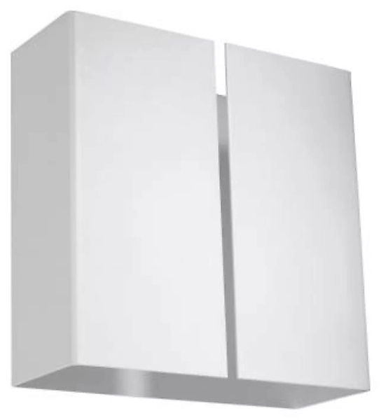 Wandlampe Weiß Metall eckig Up Down 2x G9 dekorativ günstig online kaufen