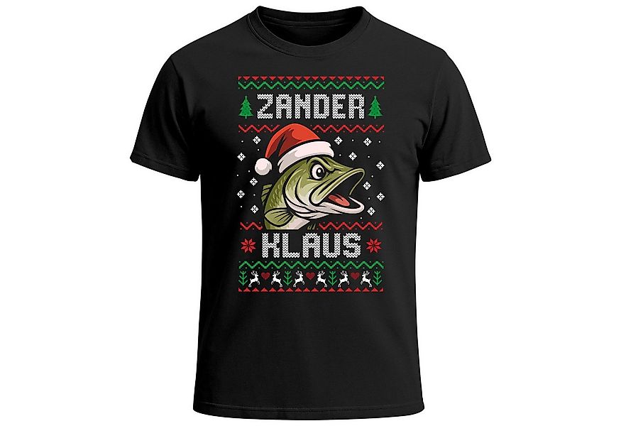 MoonWorks Print-Shirt Herren T-Shirt Weihnachten Spruch lustig Zander Klaus günstig online kaufen