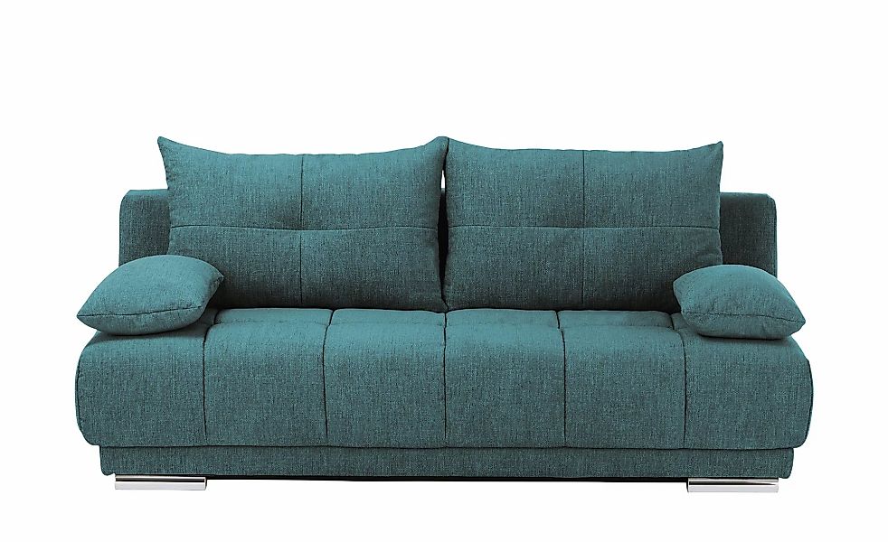 bobb Schlafsofa  Isalie ¦ türkis/petrol ¦ Maße (cm): B: 206 H: 92 T: 105.0 günstig online kaufen