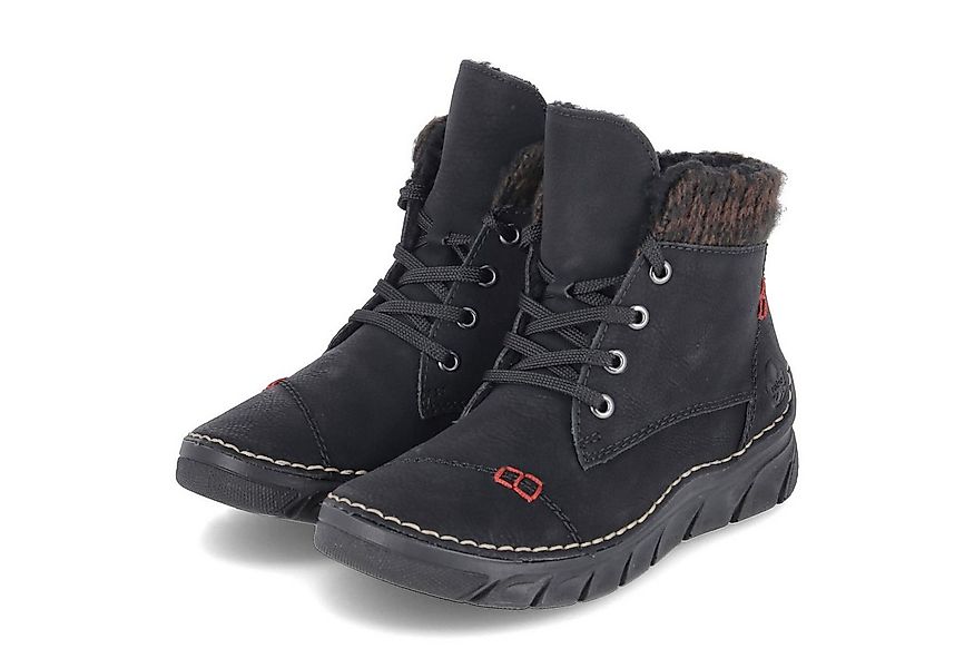 Rieker Rieker 55031-00 Damen Synthetik schwarz Winterstiefel günstig online kaufen