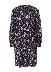 s.Oliver Minikleid Kleid Viskosekleid mit Smok-Details günstig online kaufen