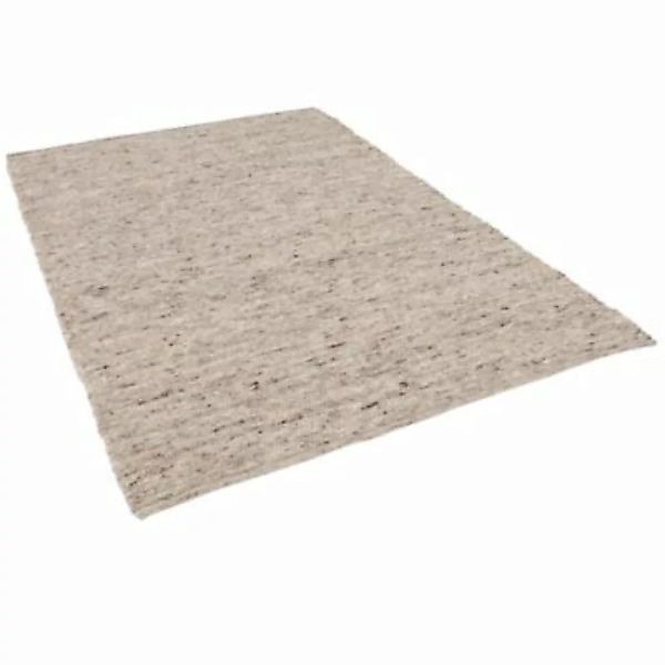 Pergamon Natur Teppich Wolle Alaska Meliert Teppiche braun Gr. 70 x 250 günstig online kaufen