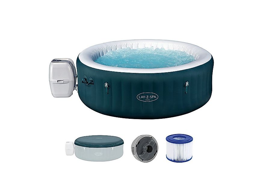 Bestway Whirlpool LAY-Z-SPA Miami AirJet, (Packung, Inklusive Pumpe und Abd günstig online kaufen