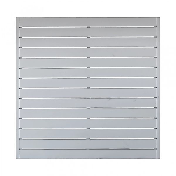 Sichtschutzzaunelement Faro Grau lackiert 180 cm x 180 cm günstig online kaufen