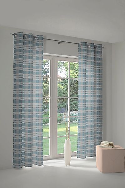 Wirth Vorhang "Laufenberg" Ösen 1 Stk. tlg. günstig online kaufen