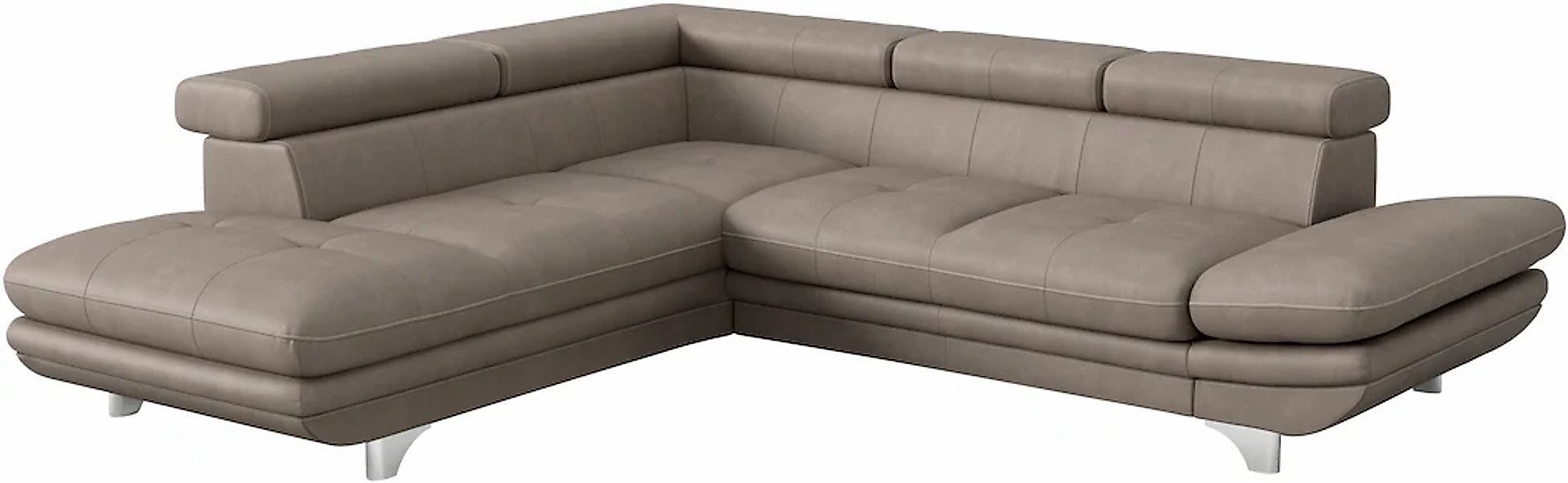 COTTA Ecksofa "Enterprise L-Form", mit Arm- & Kopfteilverstellung, wahlweis günstig online kaufen